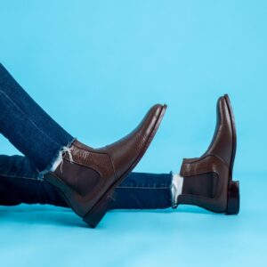 Chelsea Boots (Chocolate Crocodile)