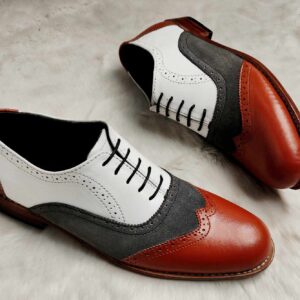 BROGUE SHOES (3 COLOR COMBO)